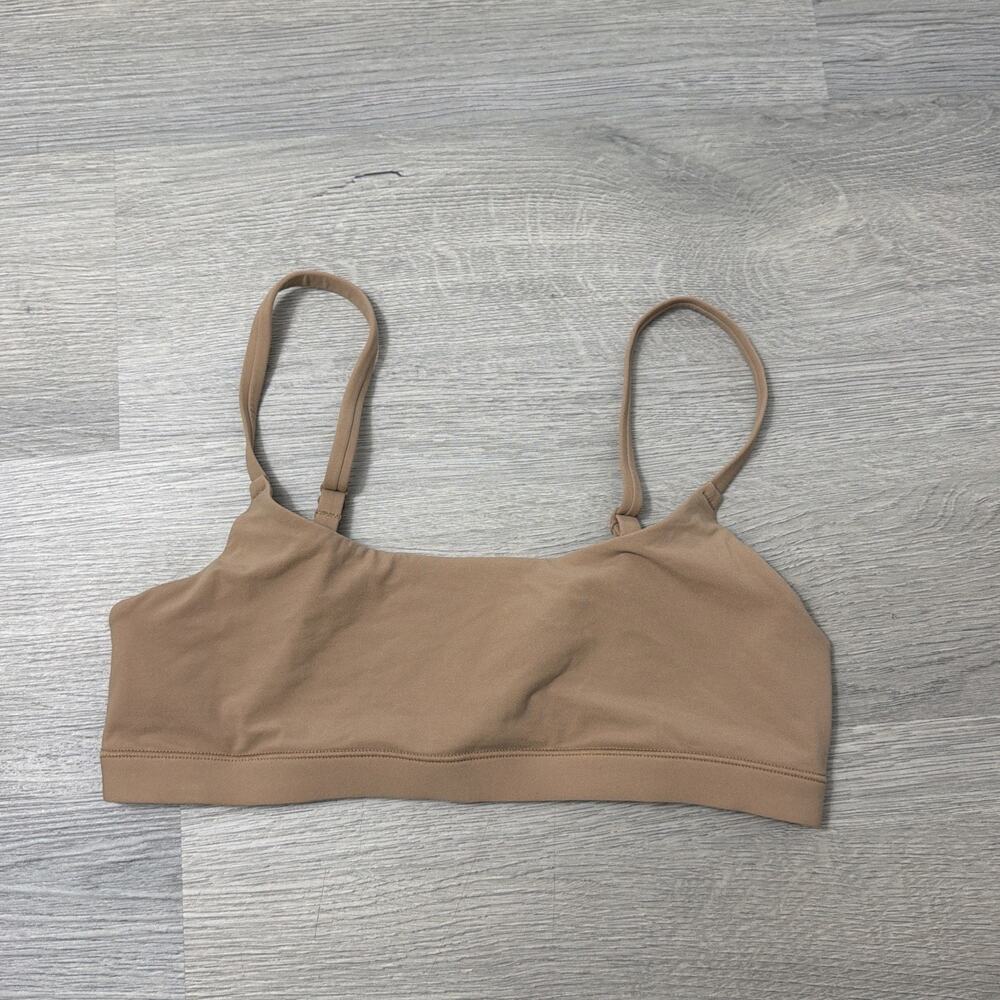 SKIMS Women's Fits Everybody Scoop Bralette Clay BR-SCP-9182 Size Small
